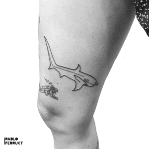 Shark for @renemk, thanks so much ! Done @tattoosalonen . #minimalistictattoo . . . #tattoo #tattoos #tat #ink #inked #tattooed #tattoist #art #design #instaart #sharktattoo #delicatedtattoo #tatted #instatattoo #bodyart #tatts #tats #amazingink #tattedup #inkedup #berlin #berlintattoo #smalltattoo #lessismore #berlintattoos #tinytat #minimal #tattooberlin #sharks 