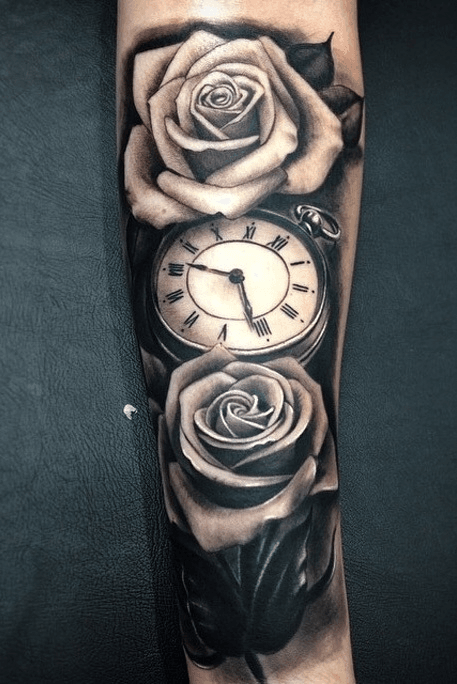 Two roses on the forearm this  Rosie Malone Tattoos  Facebook