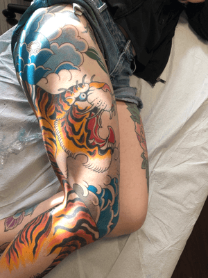 Tattoo by Electric Tiger Tattoo