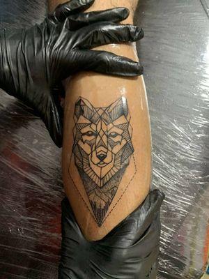 The lion and tiger may be more powerful... but the wolf doesn't perform in the circus !#tattoolife #tattooideas #tattoolover #wolftattoo tattoo #blacktattoo #tattooartist