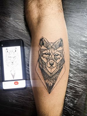 The lion and tiger may be more powerful... but the wolf doesn't perform in the circus ! #tattoolife #tattooideas #tattoolover #wolftattoo tattoo #blacktattoo #tattooartist