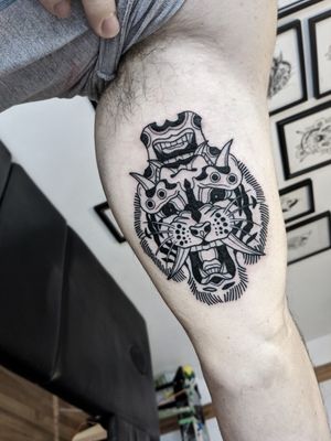 Tattoo by Romain Cavelier