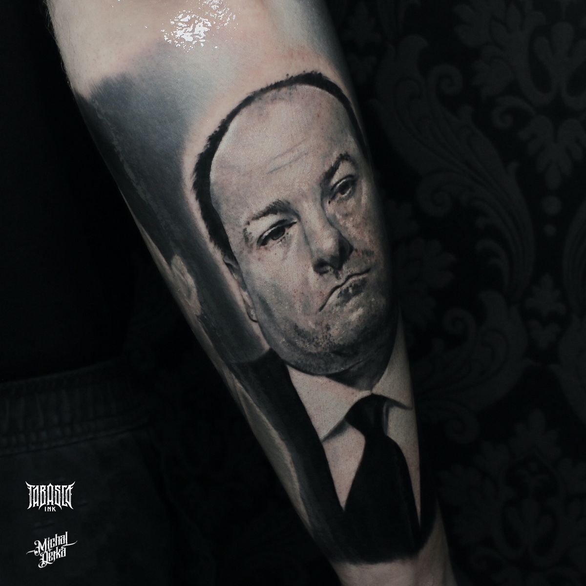 Tattoo uploaded by Tabasco Ink • The Soprano James Joseph Gandolfini