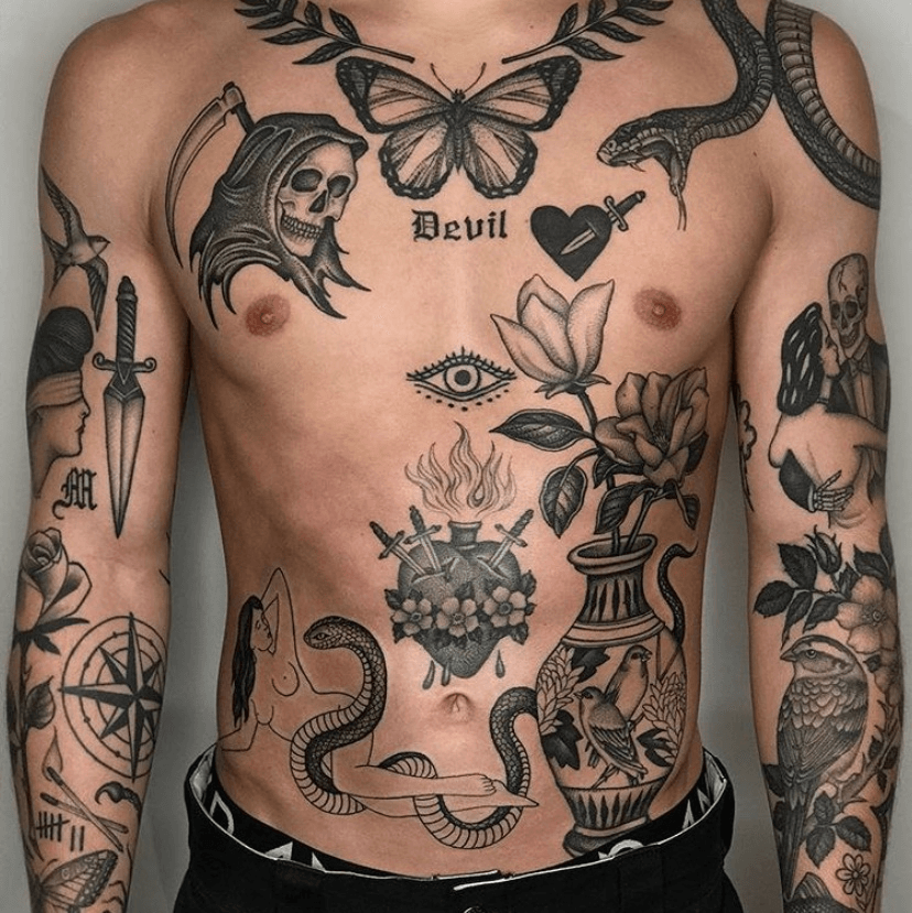 Tattoo uploaded by Sunny Foster • Trying to achieve this aesthetic, if anyone can help that would be great • Tattoodo