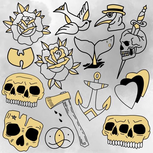 Flash tattoo