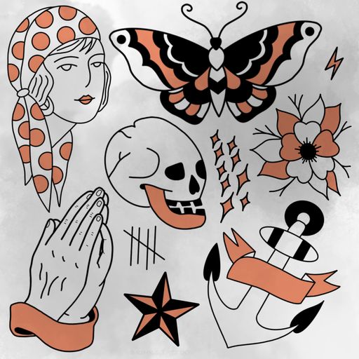 Flash tattoo