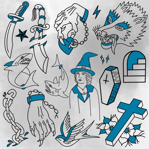 Flash tattoo