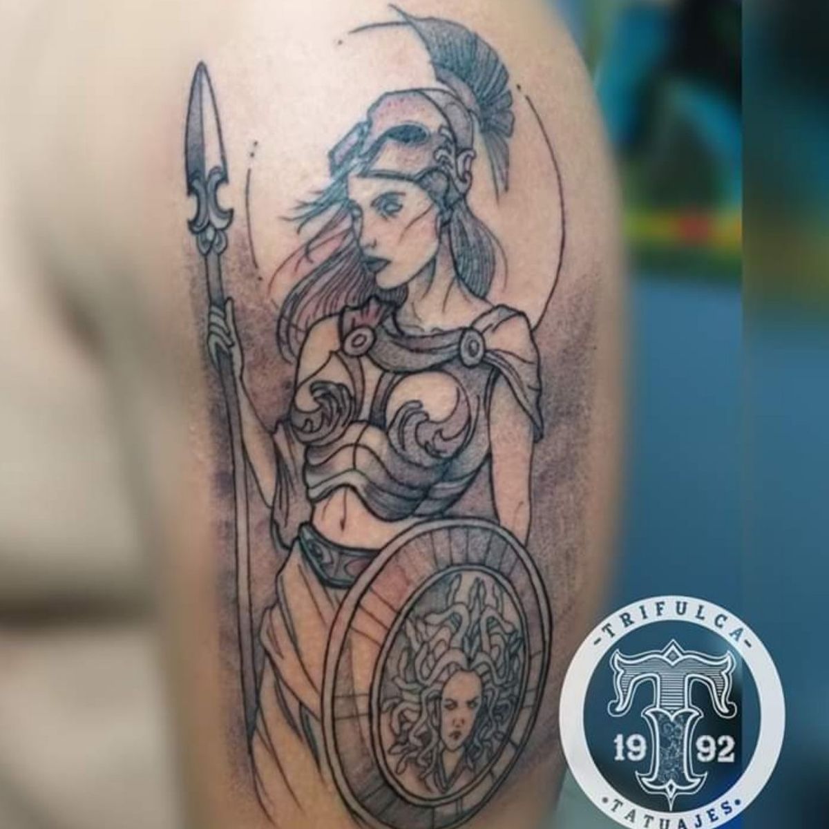 Tattoo uploaded by trifulca tatuajes • Atenea • Tattoodo