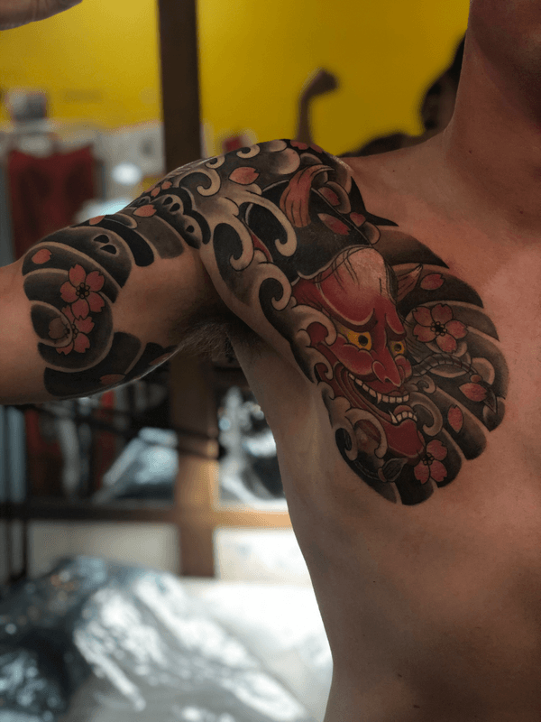 Tattoo from Black ink tattoo okinawa