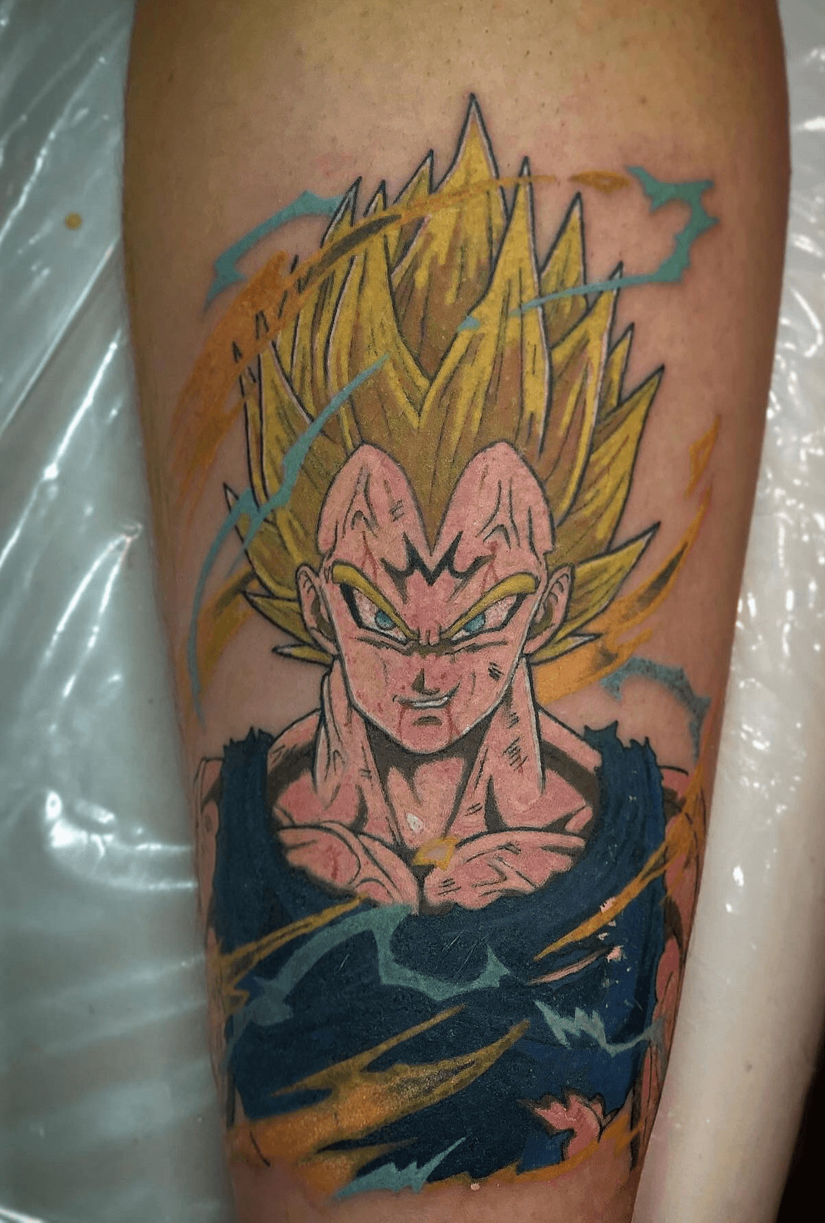 Tattoo- Majin Vegeta  Tatuagem, Tatuagens, Tatuagem nerd