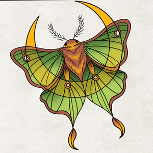 Available moth! Email : tattoos.govantes@gmail.com to give this guy an awesome home