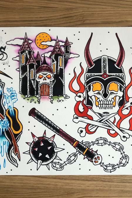 Flash tattoo