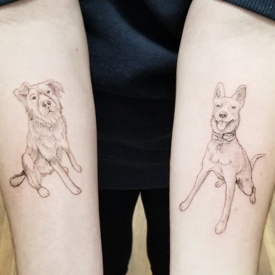 100 SingleLine Tattoos That Are FineLine Perfection  Bored Panda