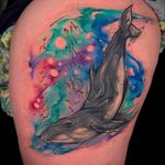 Whale and sound waves #tattoosbyjorell #tattoos #tattoo #watercolortattoo #watercolour #watercolourtattoo #watercolor #watercolortattoos #watercolourtattoos #watercolors #whaletattoos #whaletattoo 