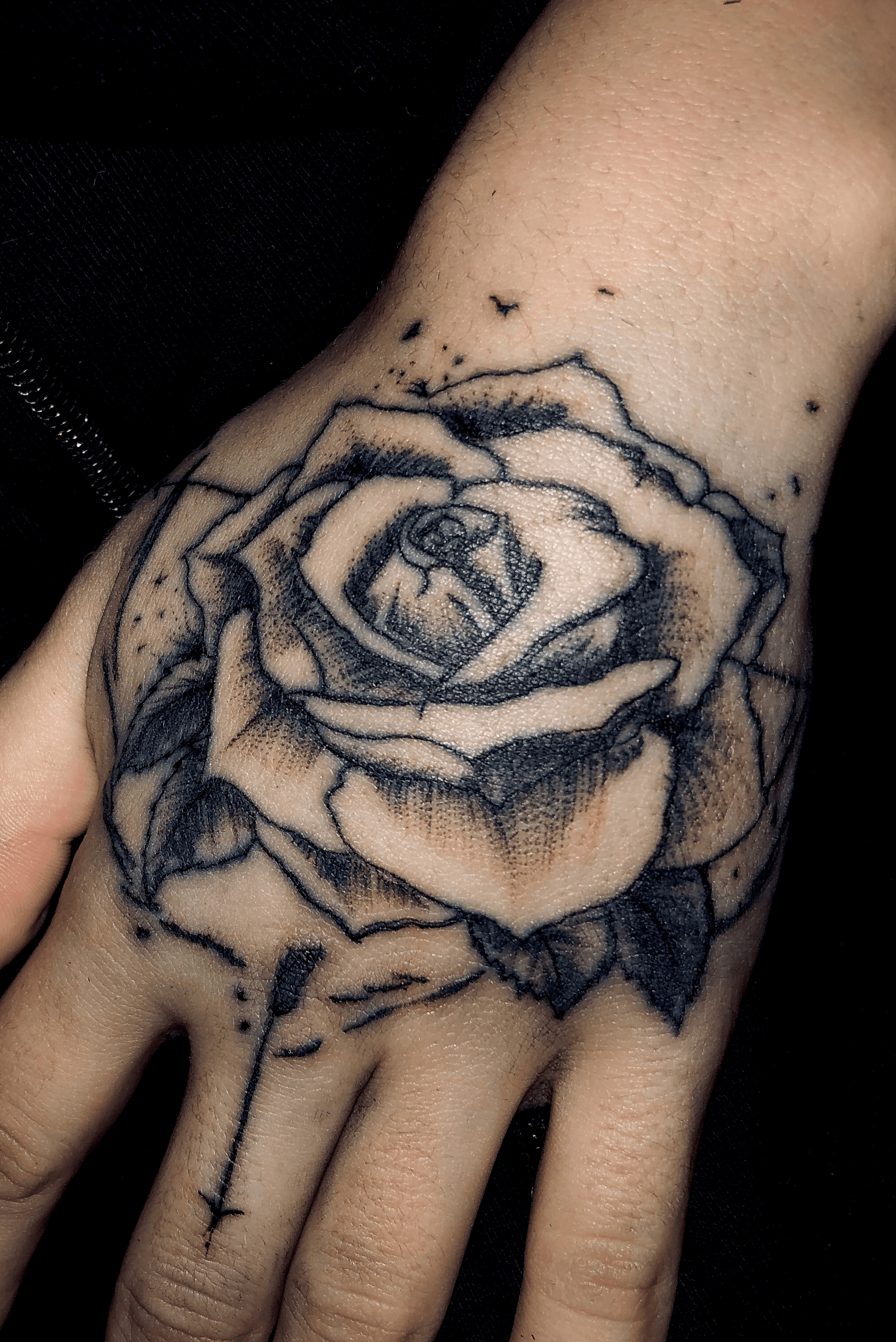 Tattoo uploaded by Lari  Rose rosehand  Tattoodo