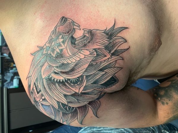 Tattoo from Death or glory tattoo sydney