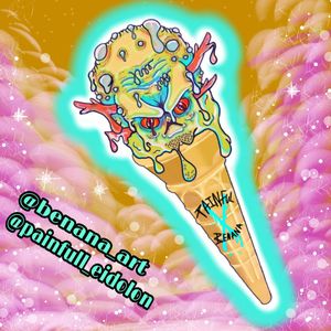 Alien ice cream collab