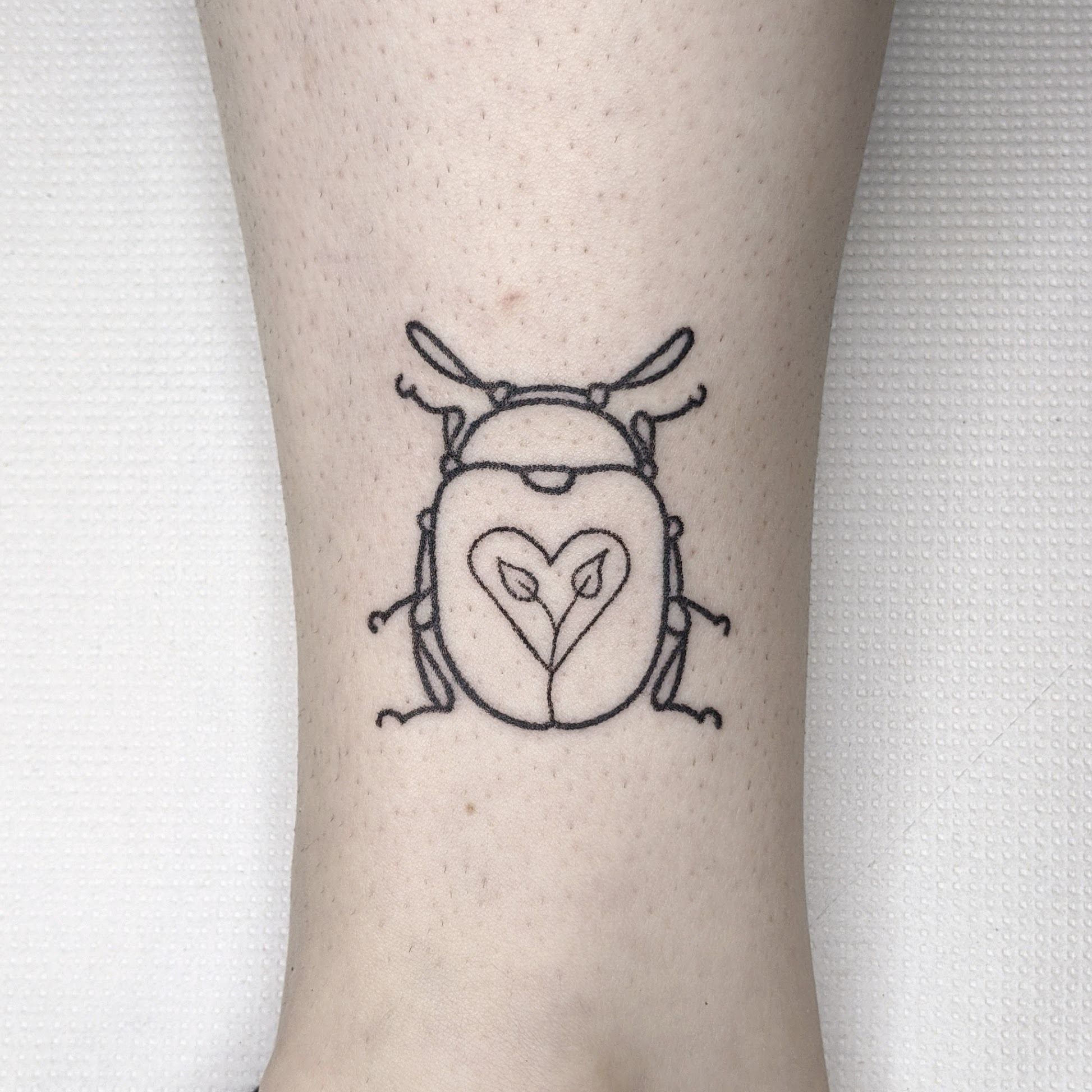 Carabidae Beetle  Tattoo by alain on Dribbble