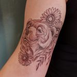 #fineline #bear #beartattoo #peppershading #wipshading #sunflower 