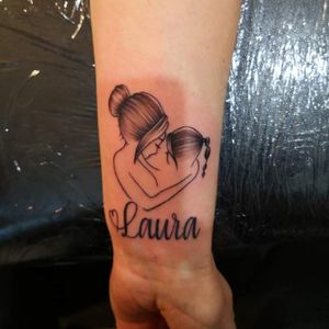 Mother & daughter Tattoo | Family Tattoo 