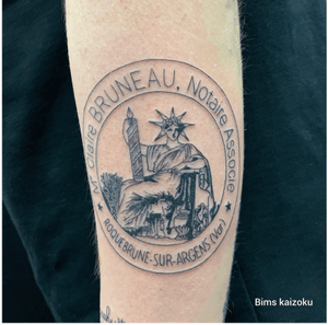 Dédicace à tous les Notaires de France ! Bang Bang notaire crew ! #bimskaizoku #bimstattoo #bims #paris #paname #paristattoo #normandie #normandietattoo #pontaudemer #pontaudemertattoo #ink #inked #inkedgirl #tampon #notaire ##tattoo #tatt #tatouage #tattoos #tattooartist #tattoogirl #tattooed #tattoostyle #tattooart #tattoolife #tattrx #tattooedgirls #tattoed 