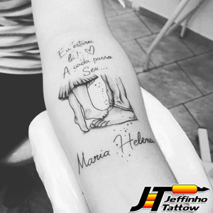 Tatuagem homenagem filha #filha 