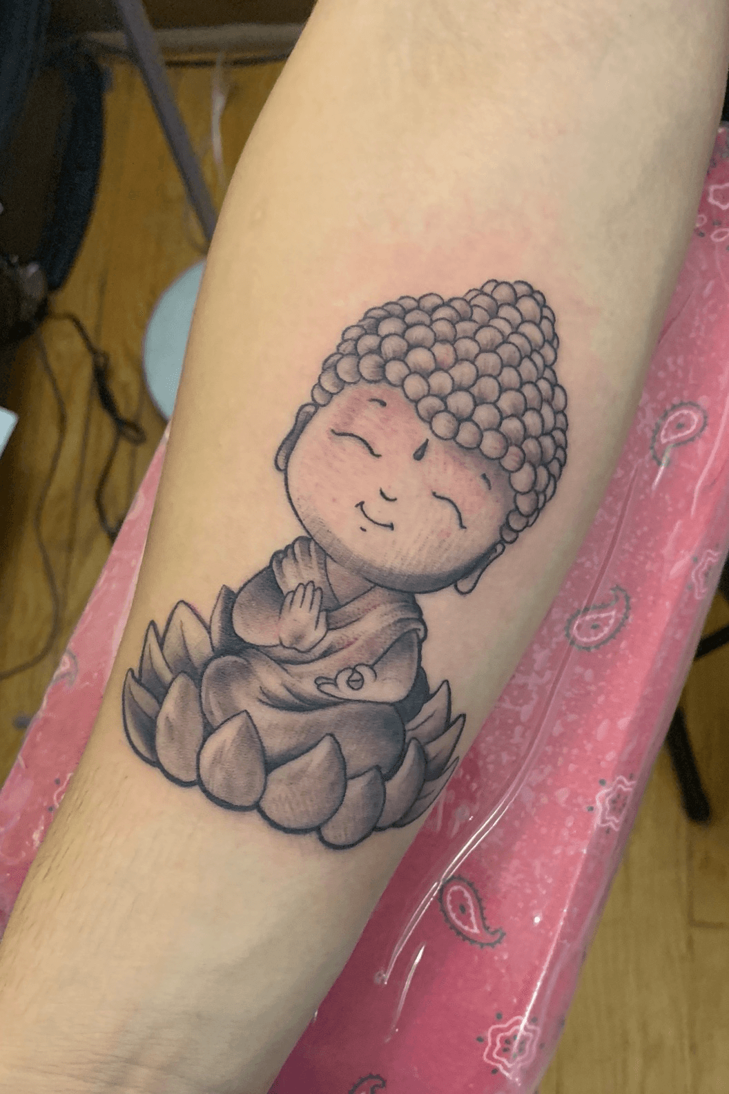 Buddha flower large 8.25" arm tattoo body tattoos temporary | eBay