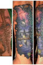 Coverup and redirection of tattoo