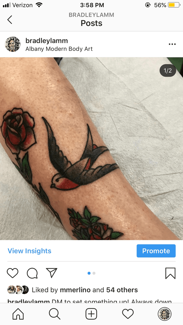 Tattoo from Bradley Lamm