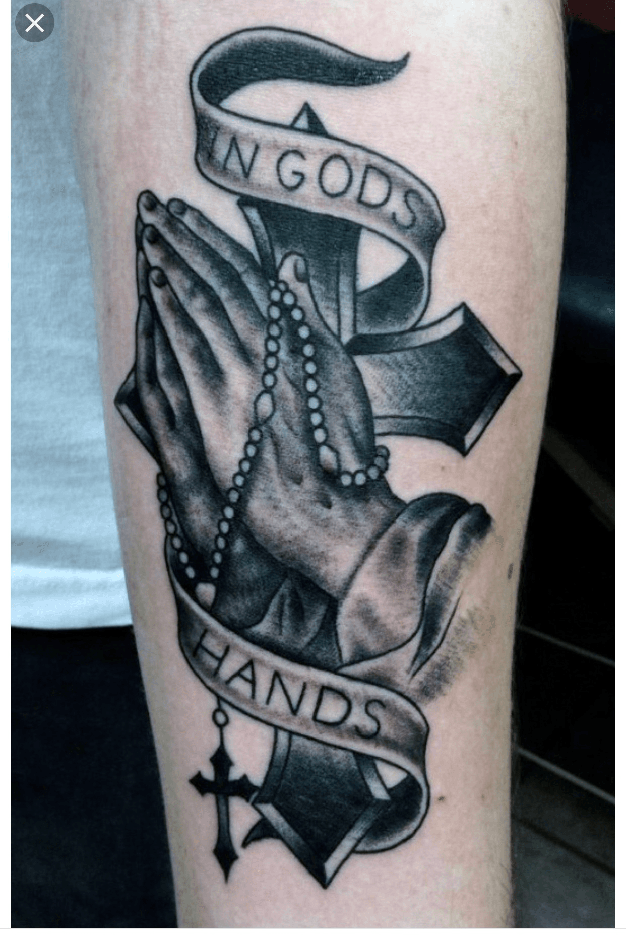 Tattoo uploaded by Ronaldo  In black and grey inc the only big thing I  really want to change is family isnt always blood instead of in Gods  hands  Tattoodo
