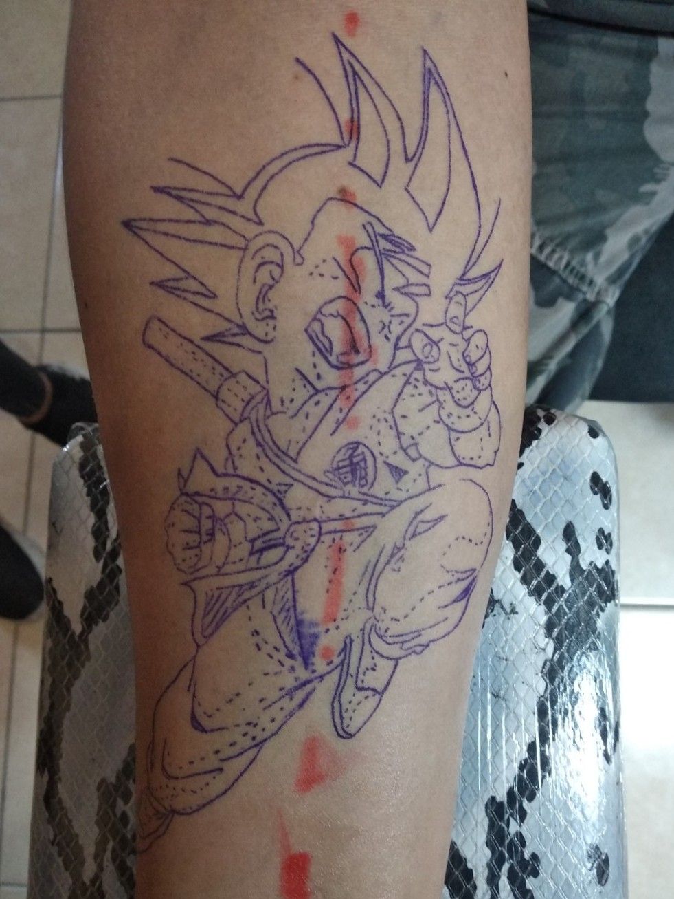 Iron Oak Tattoo  New sketch for dragon ball z LOVERS  Facebook