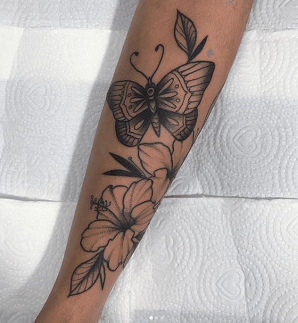 Tattoo from Le Tigre Salon