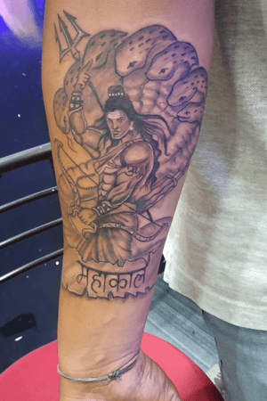 Shiva tattoo Sanjay jadav 