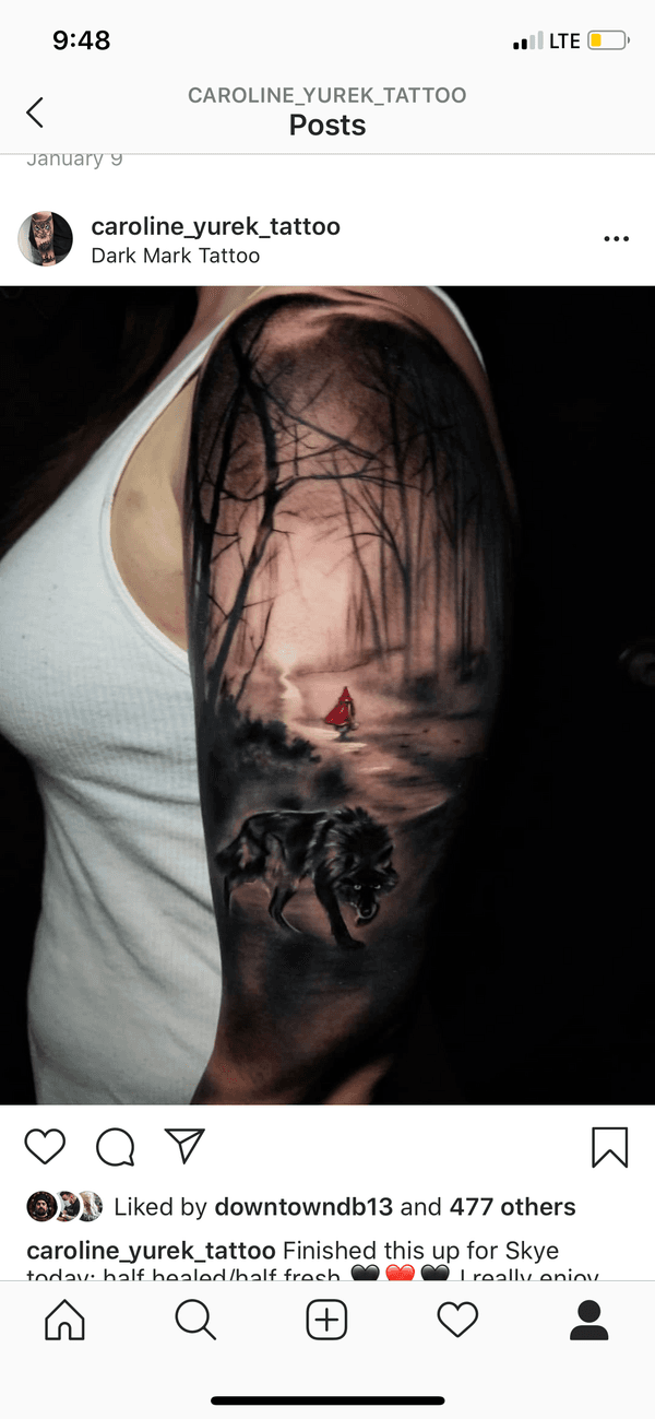 Tattoo from Caroline Yurek
