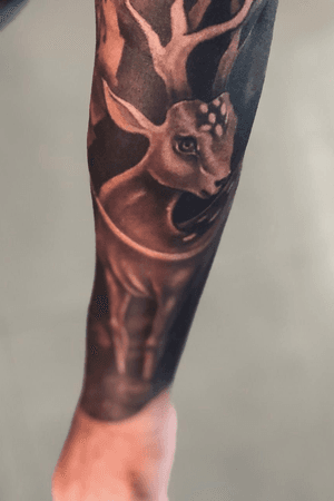 Healed tattoo