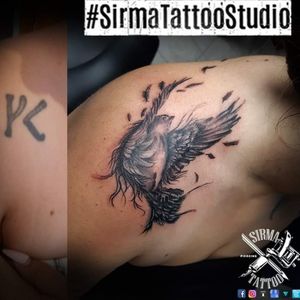 Cover Up!#TattooStudio #Nafplio #Tattoo #SirmaTattooStudio #Tattoos #TattooShop #NafplioInk #Tattoolife #TattooLovers #TattooArtist #NafplioInked #GetInked #CoverUp #CoverUpTattoo #GuessWho