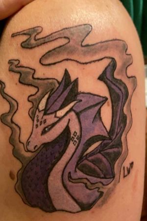 Drawn by larkin Walker, my 14 yo daughter and artist Jason Timbrook. No longer at Night Wolfe. I'll be following him to his next studio and waiting to book next appointment to add onto the partial sleeve 