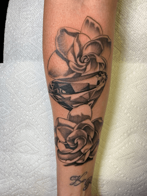 Tattoo by The black rose tattoo studio