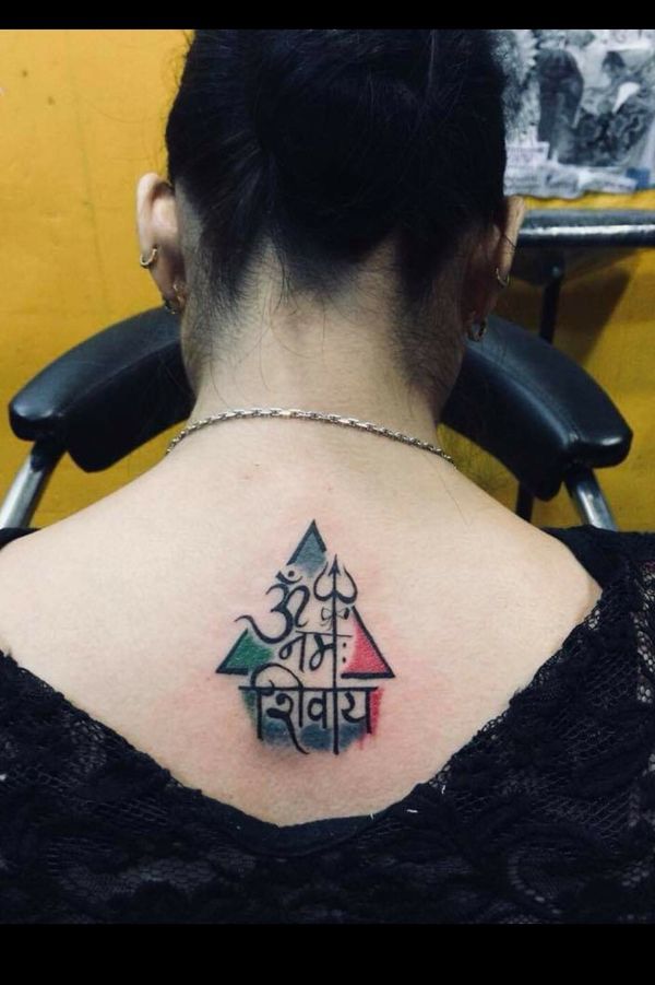 Tattoo from Babaji chauhan