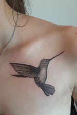 #colibriTattoo #hummingbird #woman #tattoo