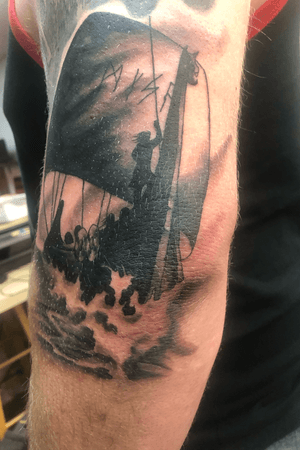 Tattoo by Wolfs Fine Line