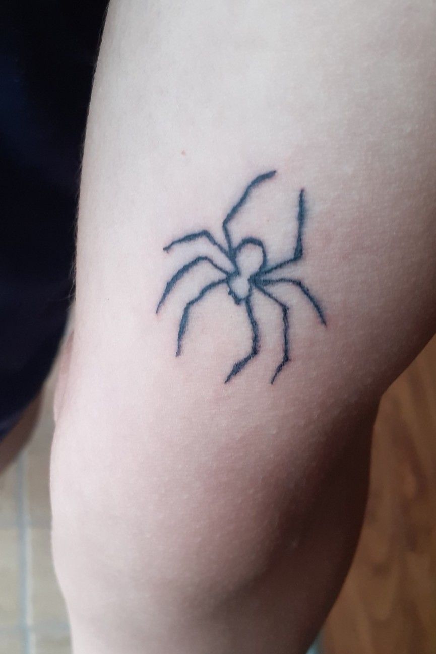 Spider Temporary Tattoo  neartattoos