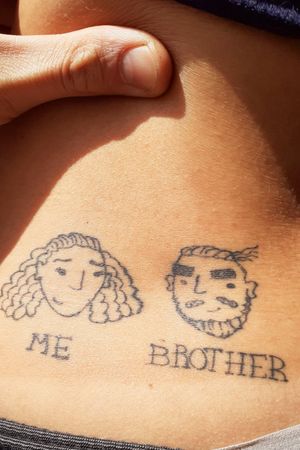 #sketcher #healed #sister #brother #love  #linework  #lettering  #small #family #sketchstyle #apprenticeship 