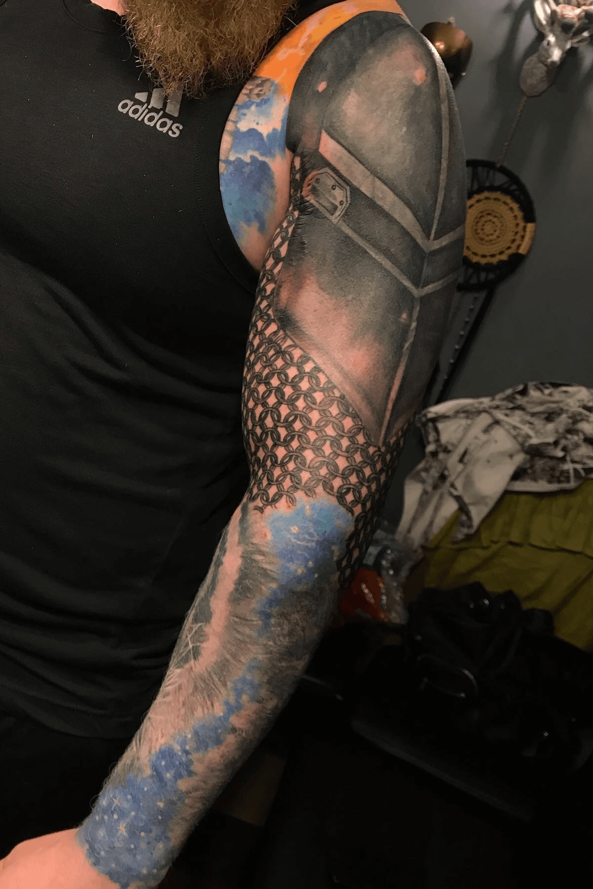 Breaking chains sleeve by Brandon Heffron TattooNOW