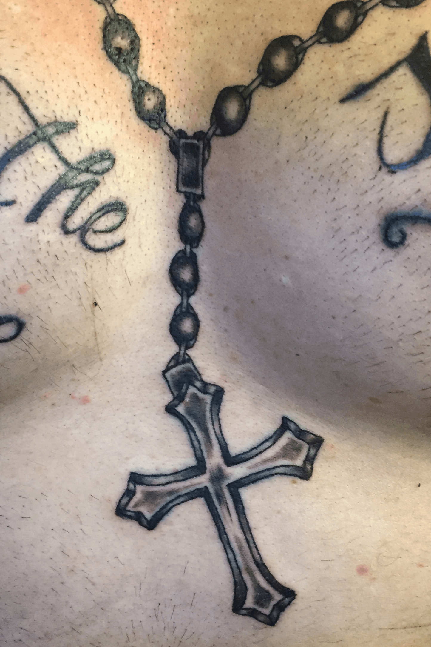 36 Lovely Rosary Tattoos Ideas and Design For Hand  Psycho Tats