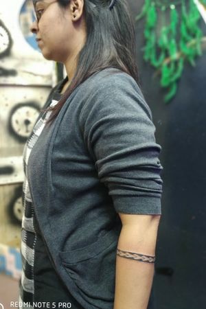 Arm band tattoo for girls