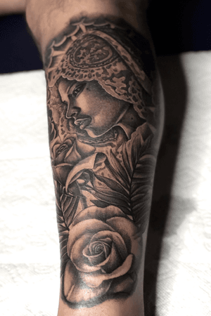 Mary Guadeloupe tattoo
