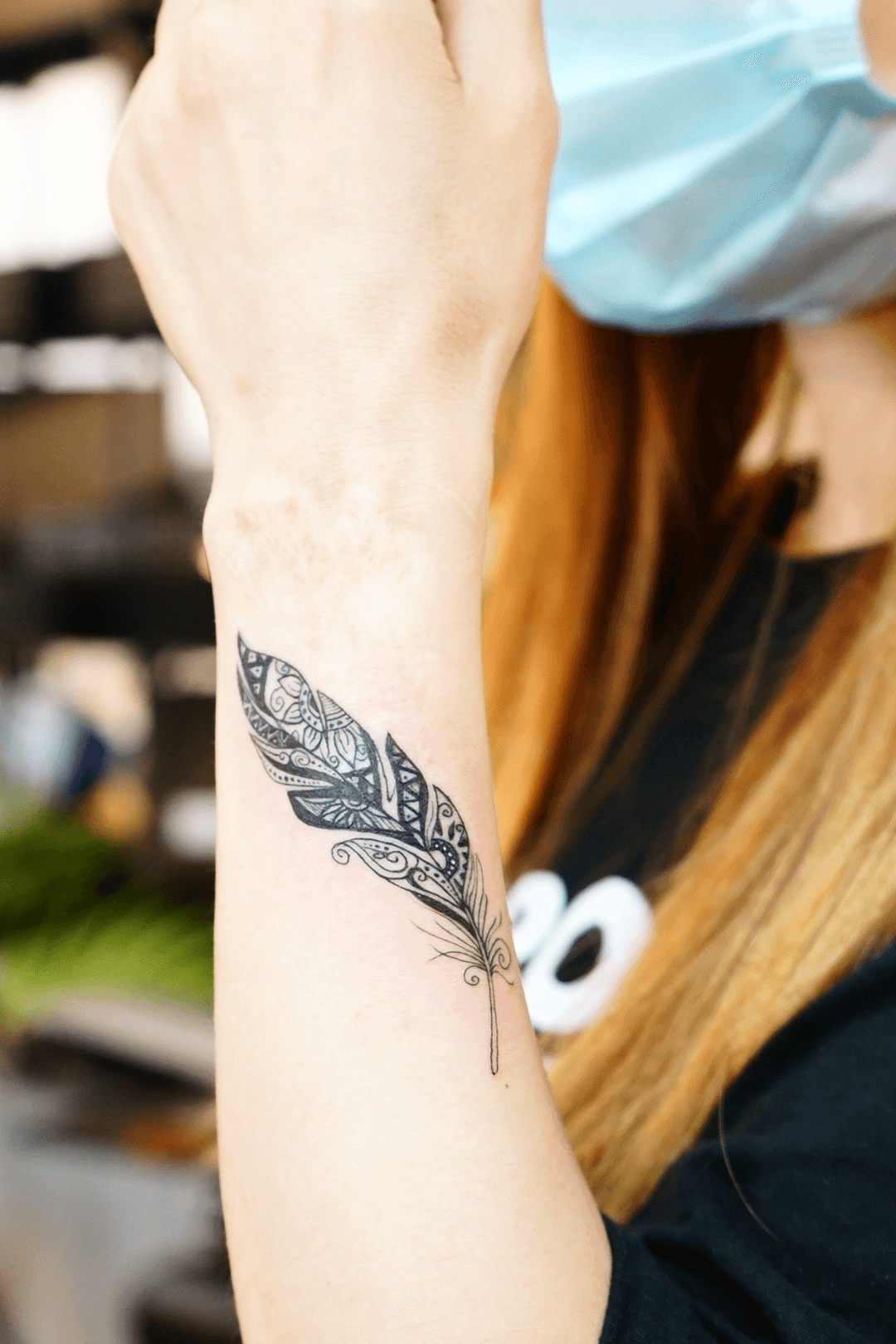 Buy Feather Wrist Tattoo Online In India  Etsy India