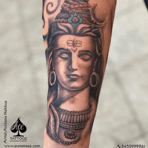 Shiva tattoo.A powerfull name and tattoo of this whole universe.Slient and danger. #shiva #shivatattoo #stayhome #tattoo #tattooartist #tattoobusiness #tattoolovers #trishul #snaketattoo #danger #shiv #powerful #tattoowork #mumbai #ghatkopar #beautiful #tattoodesign #tattoostudio #art #indiantattooartist done by @archanaNakhuaBhanushali 