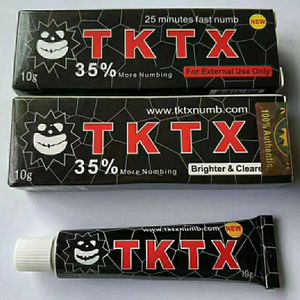 Tattoo original black TKTX 35%,can numb 3-4 hours,very good quality,i recommend!